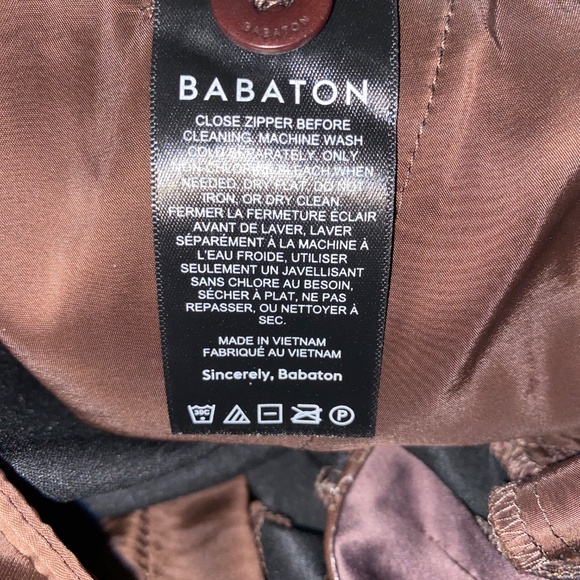 Aritzia Babaton Cropped Command Pant (00, Brown) - Picture 3 of 6
